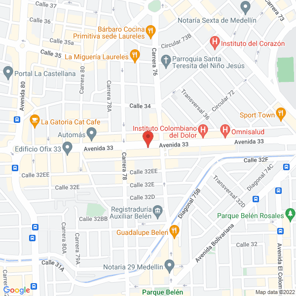 Map of Barbería Barber Shop