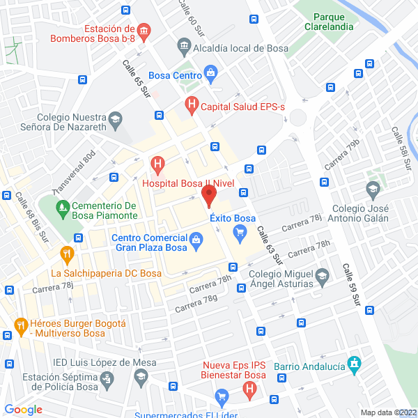 Map of Baterías Caterpilar