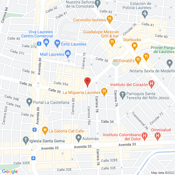 Map of Baulex M.R. - Alimentos Fruvex Ltda.