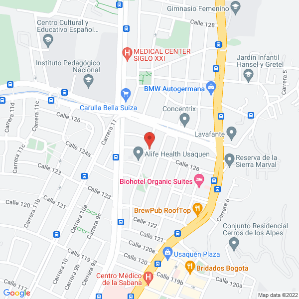 Map of Bernabela