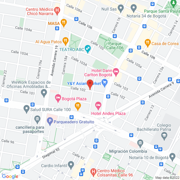 Map of Best Commodity Solutions S.A.S.