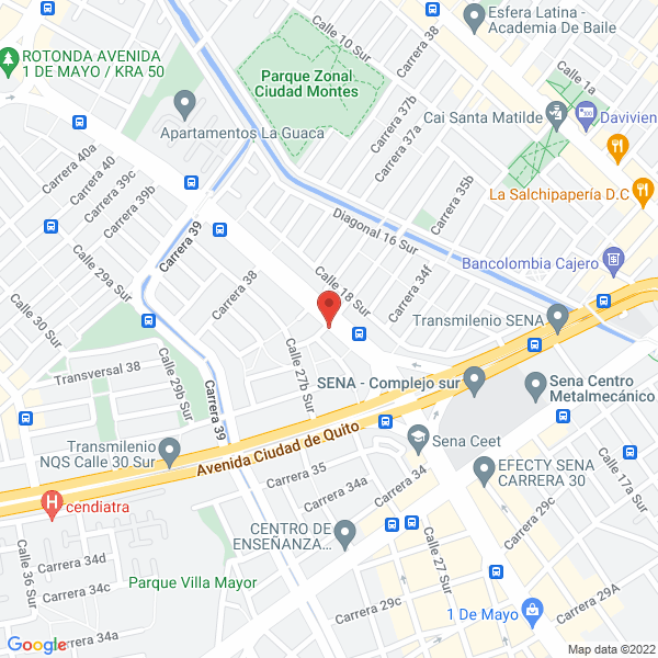 Map of Beyond Industrial Ltda