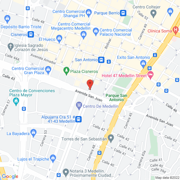 Map of Bisuart S.A.S