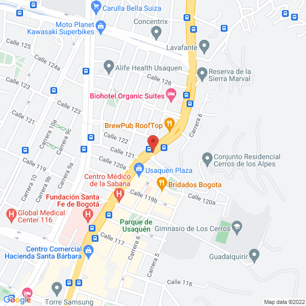Map of Black Cars S.A.S.
