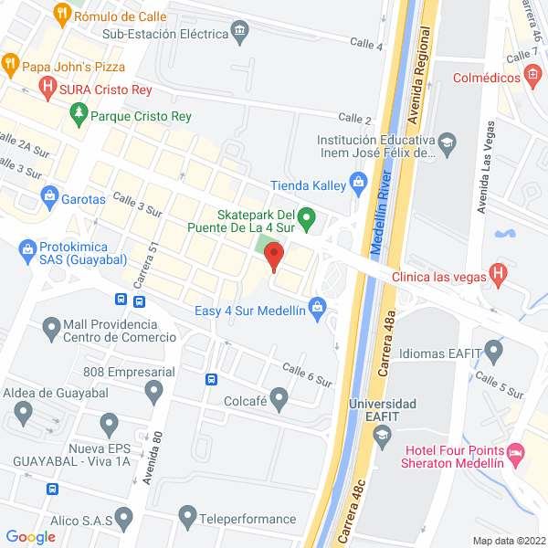 Map of Botones Y Hebillas S.A.S.