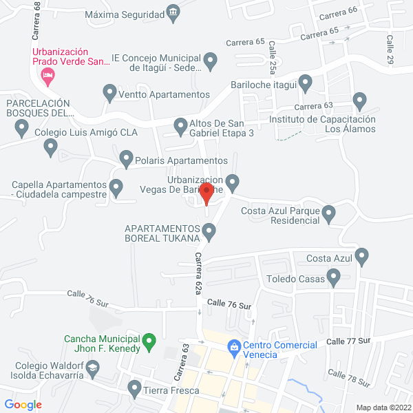 Map of Cancha Sintética San Paolo