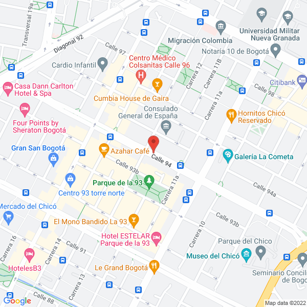 Map of Canela Productos Gourmet