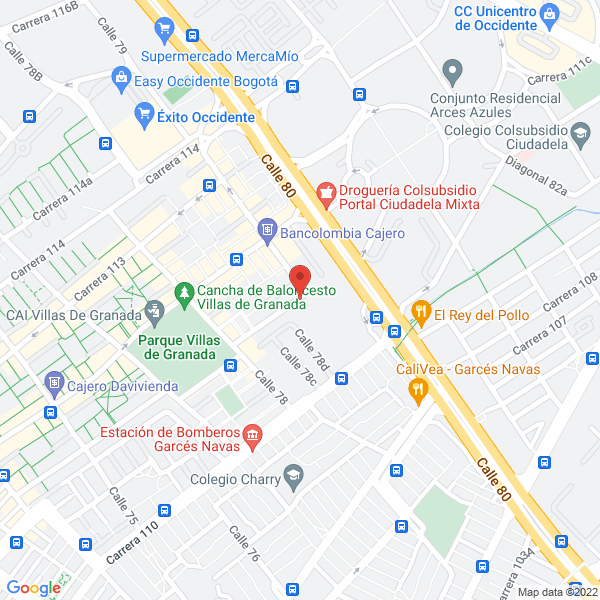 Map of Cañerías O.J. Plomeria