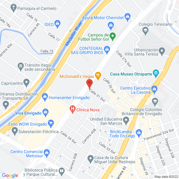 Map of Caninovital