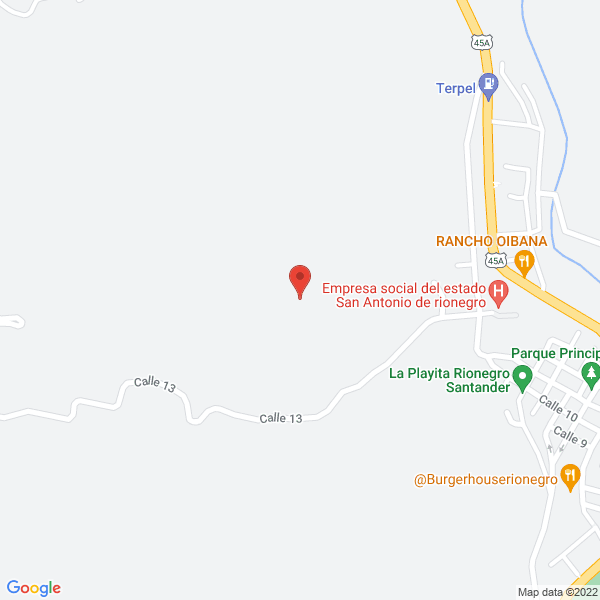Map of Colombia Paisa