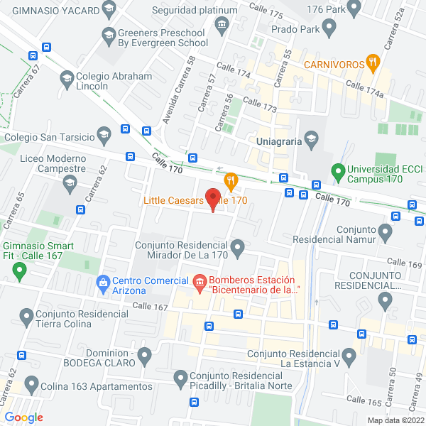 Map of Colombian Logistics Services S.A.S.