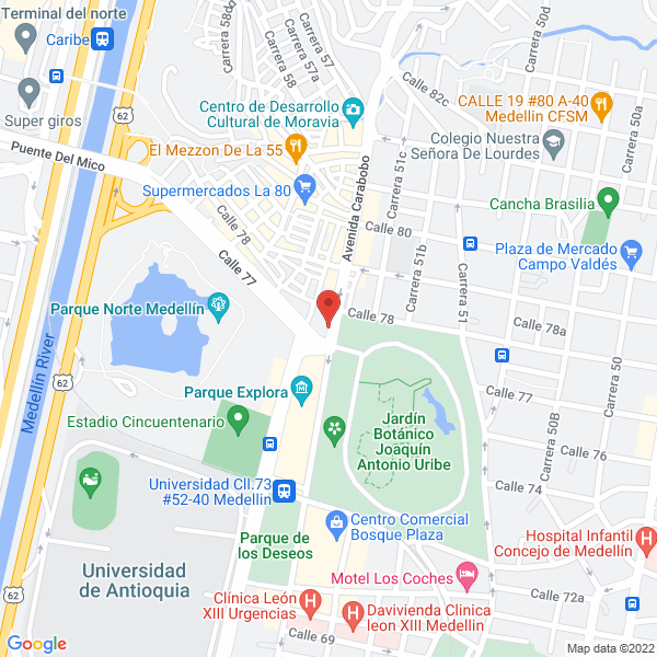 Map of Colombiana De Soat