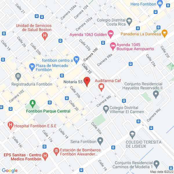 Map of Comercializadora De Plásticos Flowerpack Ltda