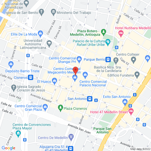 Map of Comercializadora Deymarlens S.A.S