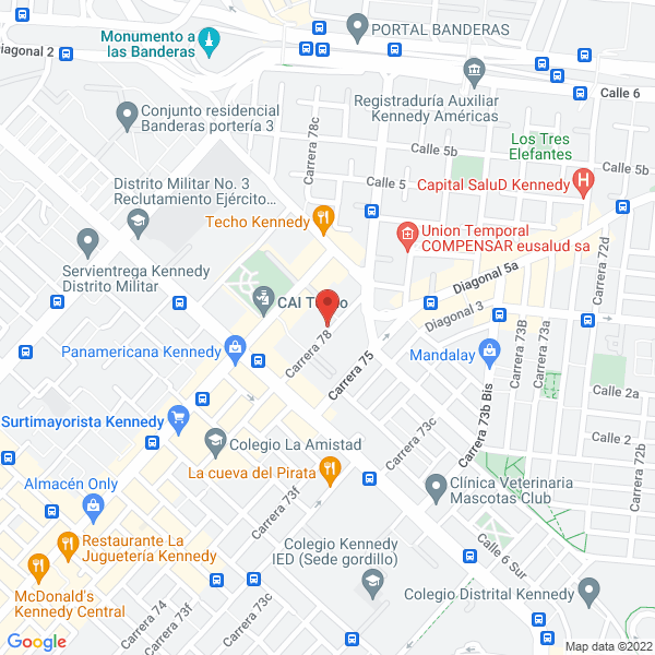 Map of Comercializadora E.A.T.A. Fusasur