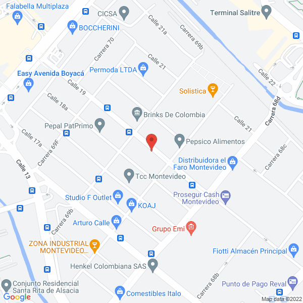 Map of Comercializadora Estratégica S.A.S.