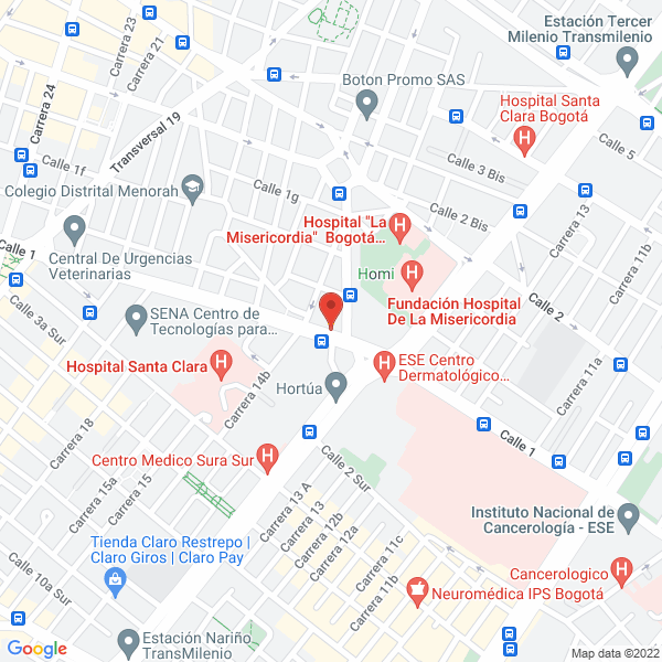 Map of Comercializadora Fassir