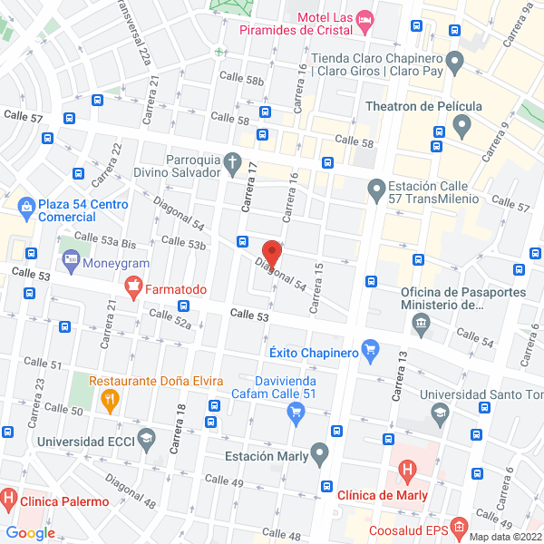 Map of Compañía Iberoamericana De Seguridad Ltda.