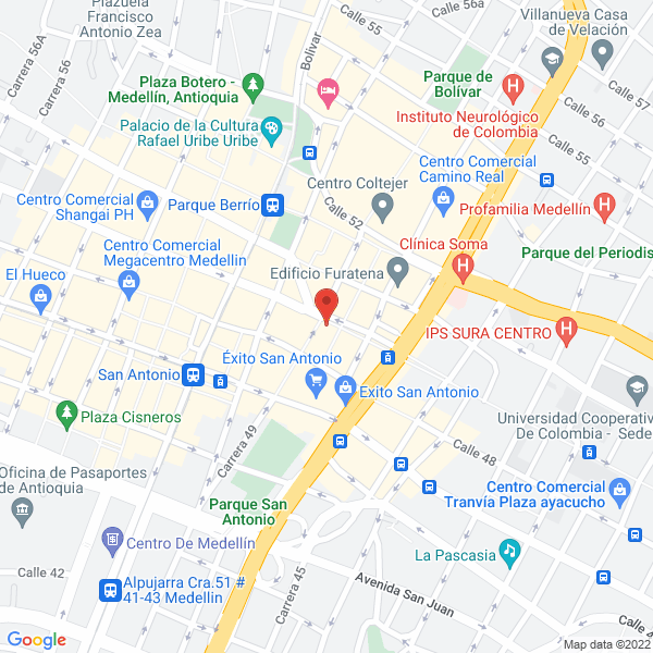 Map of Compuintegral S.A.S.