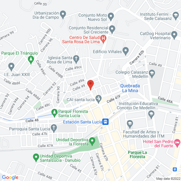 Map of Drogueria Alcázares