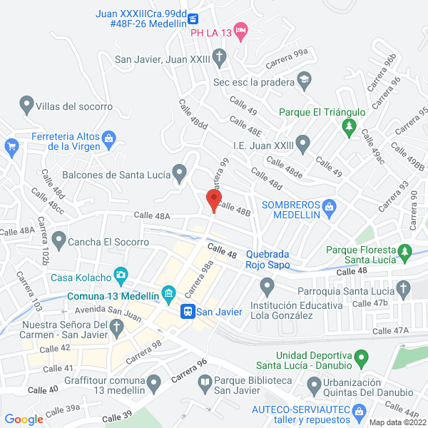 Map of Droguería Alomyi