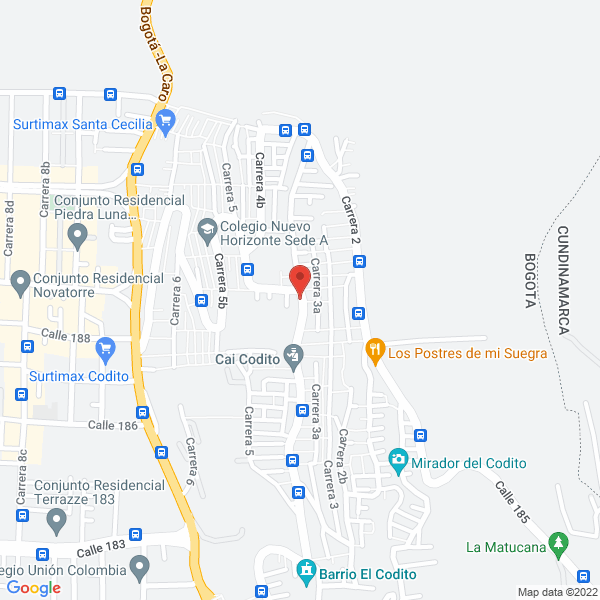 Map of Drogueria Confisalud