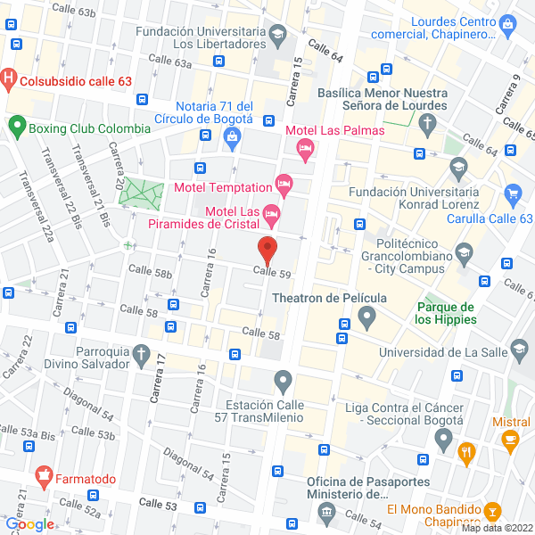 Map of Droguería Delux