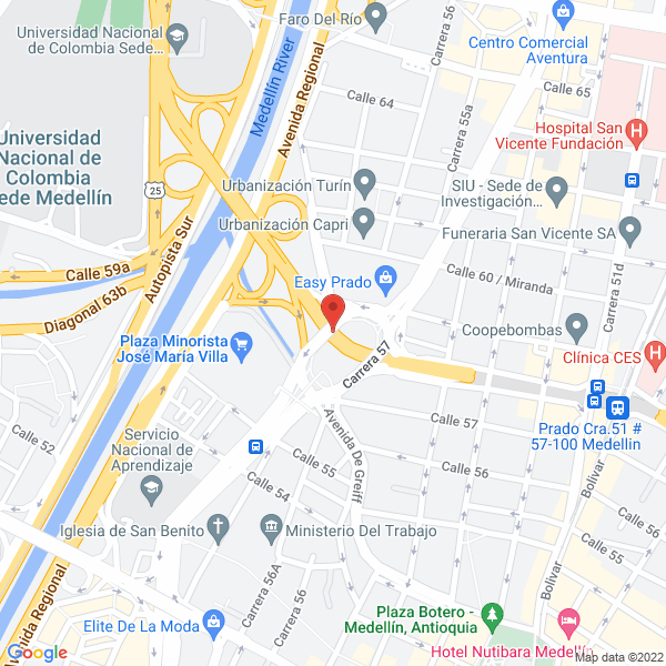 Map of Droguería Multibello