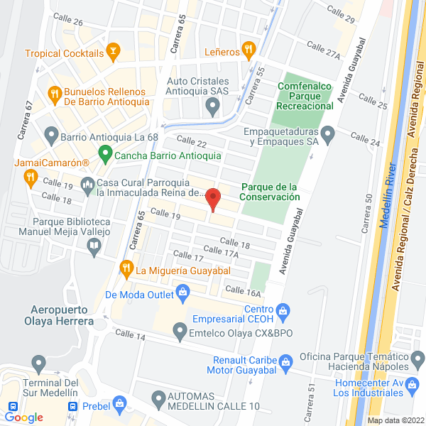 Map of Droguería Nueva Vida