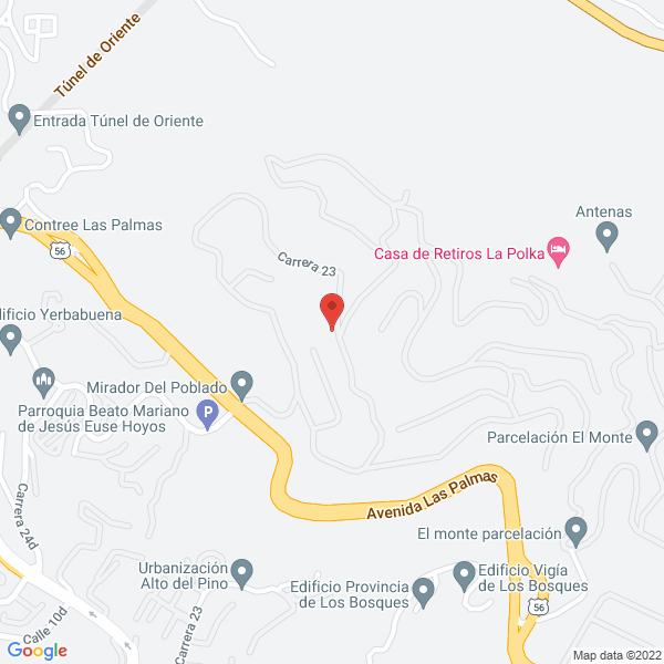 Map of Droguería Orbimédica