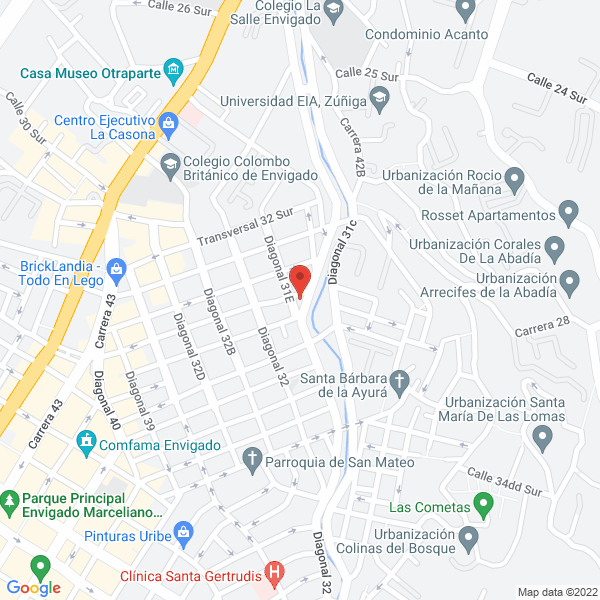 Map of Dueto Trio Voces De Colombia