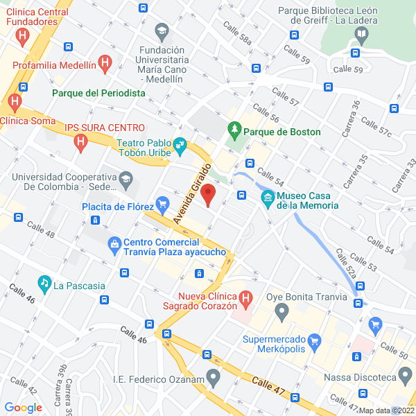 Map of Dulcería Q & Q