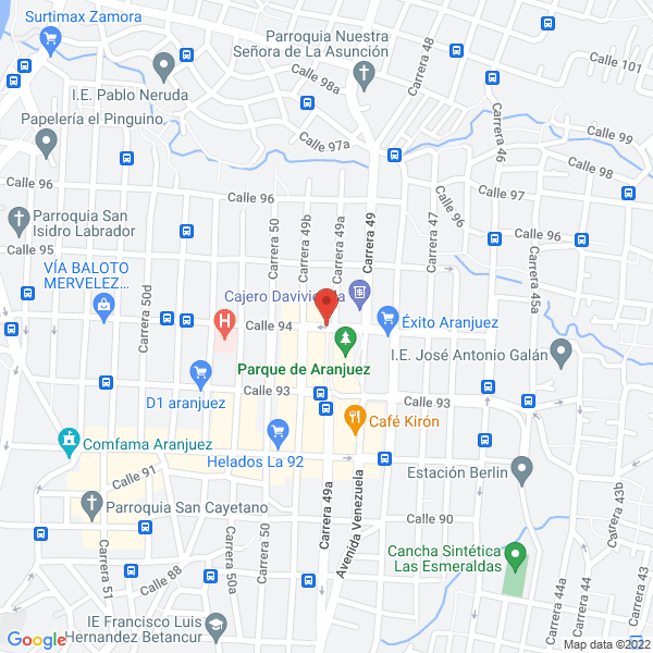 Map of Dulces La Sultana Del Valle