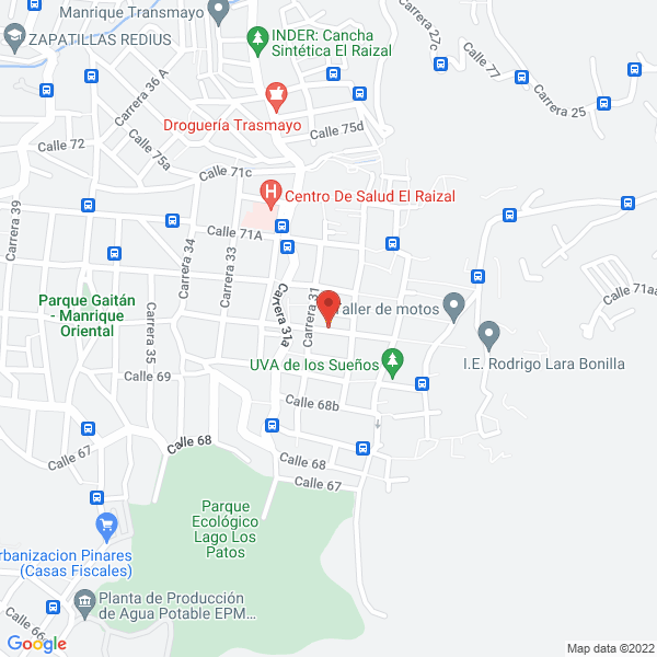 Map of Dulzuras De Siempre