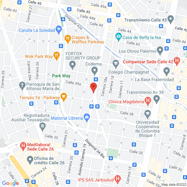 Map of El Taller De S S.A.S.