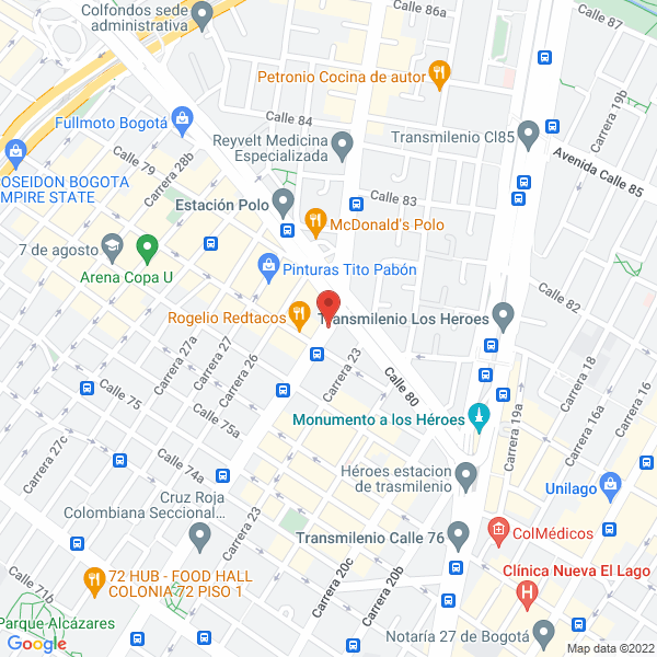 Map of El Taller Del Carpintero E.U