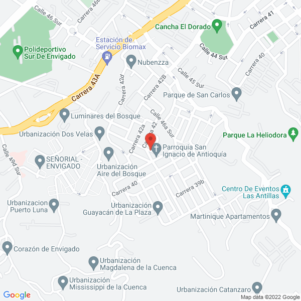 Map of El Y Ellas