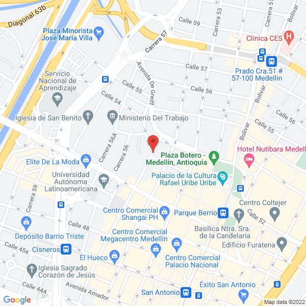 Map of Eléctricos Cerrotuza