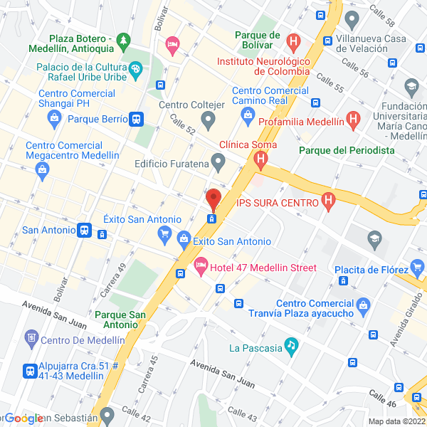 Map of Electrocarlos Bello