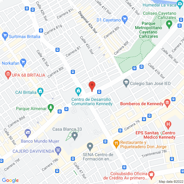 Map of Ferreconstruye Ltda.