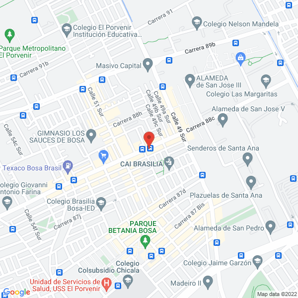 Map of Ferremateriales Brasil