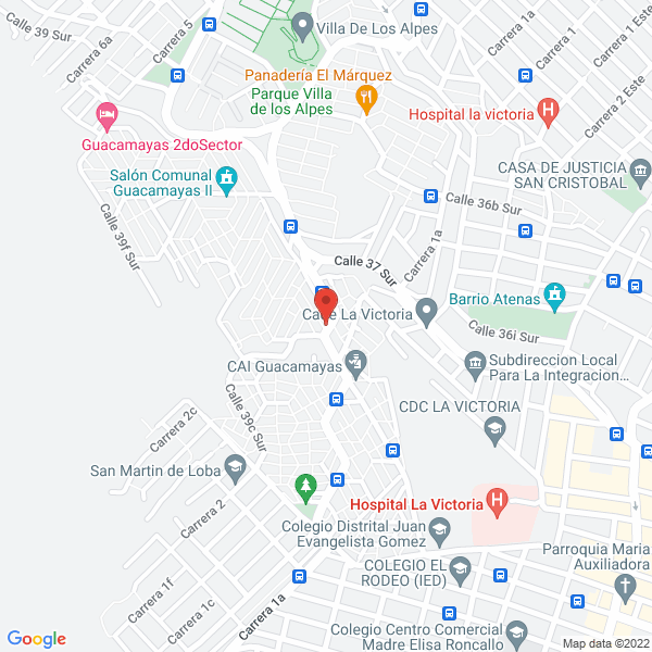 Map of Ferretería El Paraíso