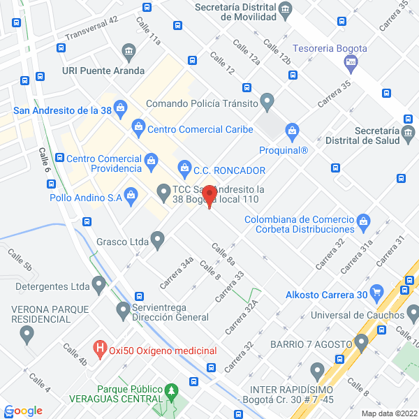Map of Ferretería Imperial Ltda.