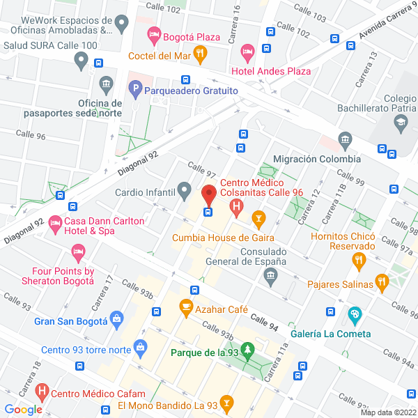 Map of Ferretería La 95