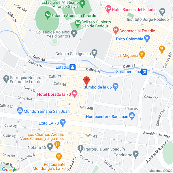 Map of Geotécnica Ltda