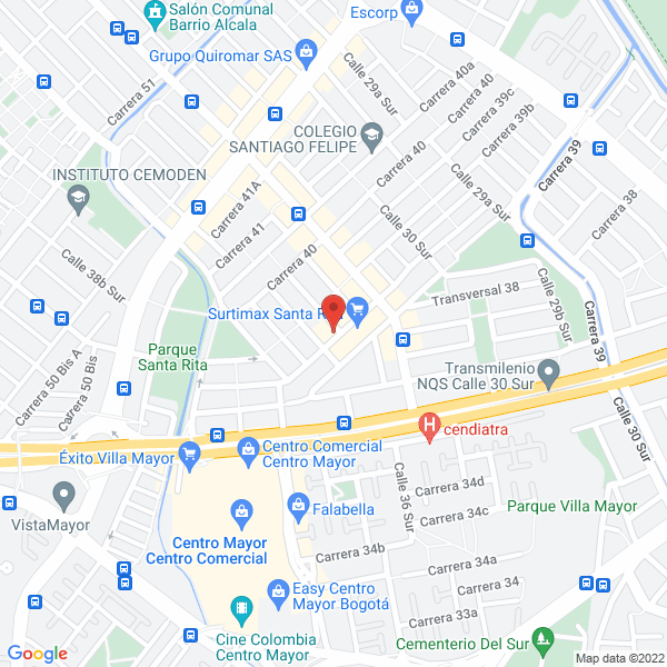 Map of Gestiones De Ingeniería Ltda.