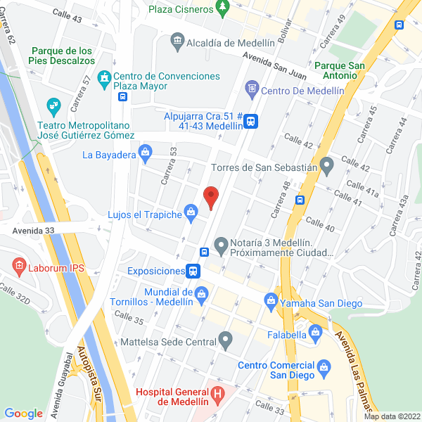 Map of Giremos Ltda