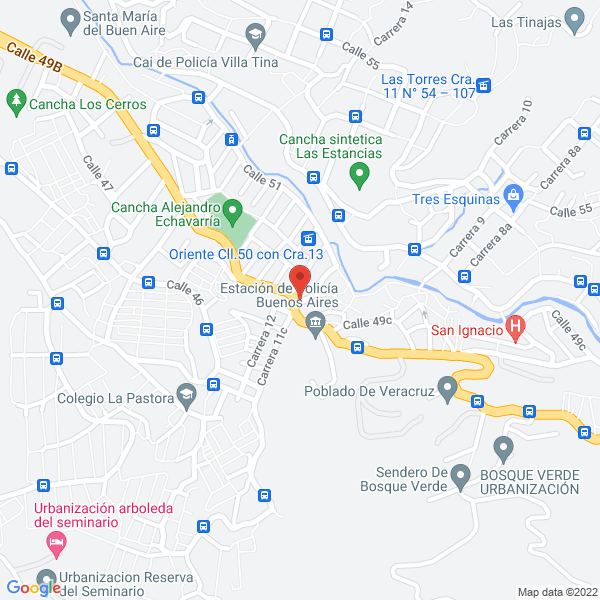 Map of Global Ciber Comunicaciones S.A.S