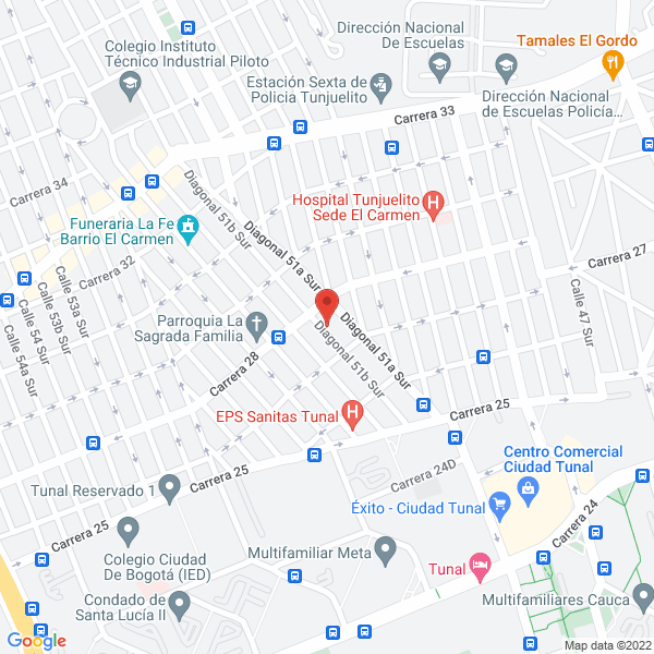 Map of Gomas Recreación