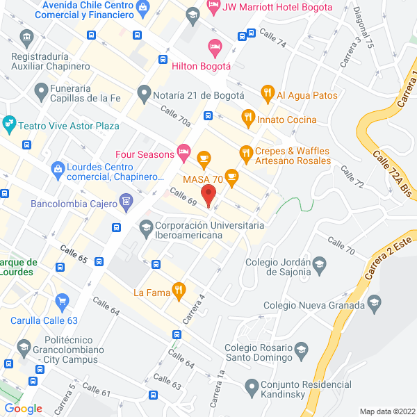 Map of Hiperion Consultorías Y Asesorías S.A.S.